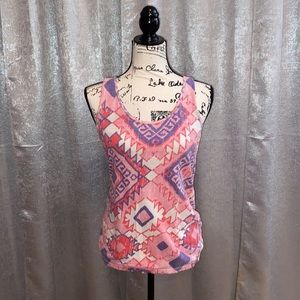 American Eagle Aztec Tank Size M/L